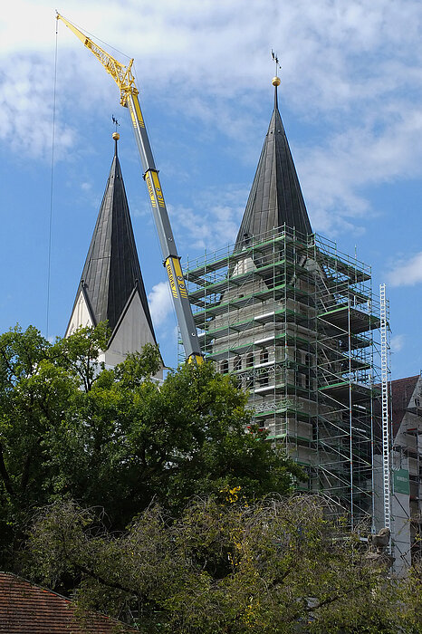 GERÜSTAUFBAU DER TÜRME