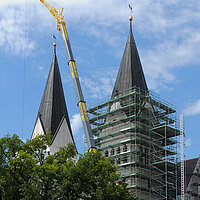 GERÜSTAUFBAU DER TÜRME